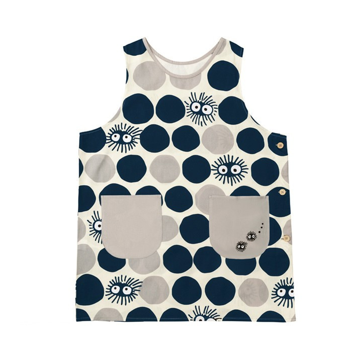 Tablier Motif Noiraudes 84 x 61,5 cm - Mon Voisin Totoro