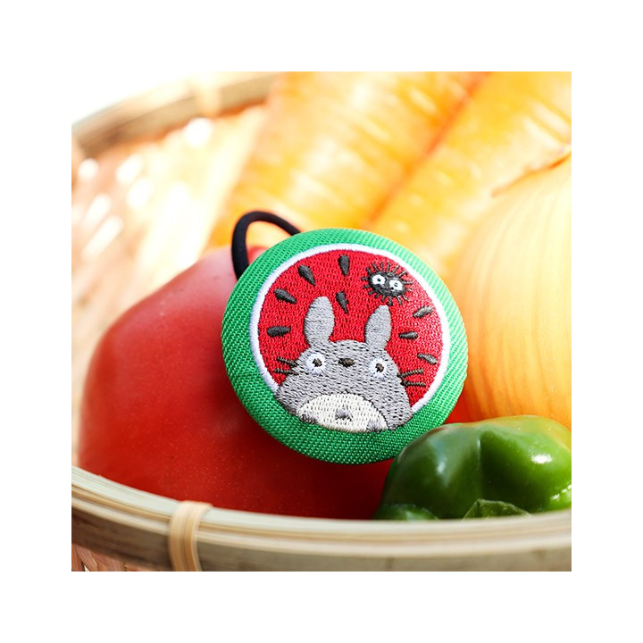 Élastique à Cheveux Brodé Pastèque - Mon Voisin Totoro