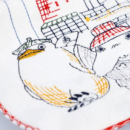 Mini Serviette Dieux d’Arubaya 25 x 25 cm - Le Voyage de Chihiro