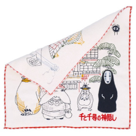 Mini Serviette Dieux d’Arubaya 25 x 25 cm - Le Voyage de Chihiro