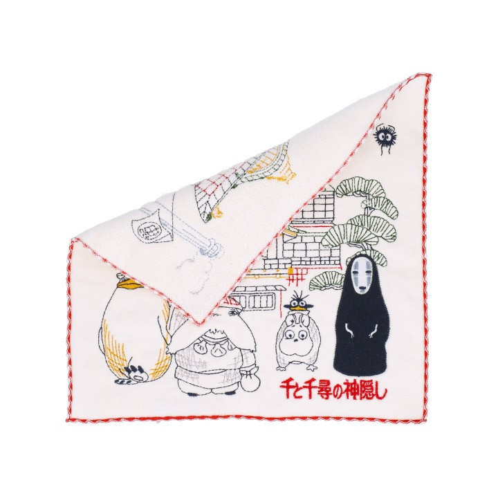 Mini Serviette Dieux d’Arubaya 25 x 25 cm - Le Voyage de Chihiro