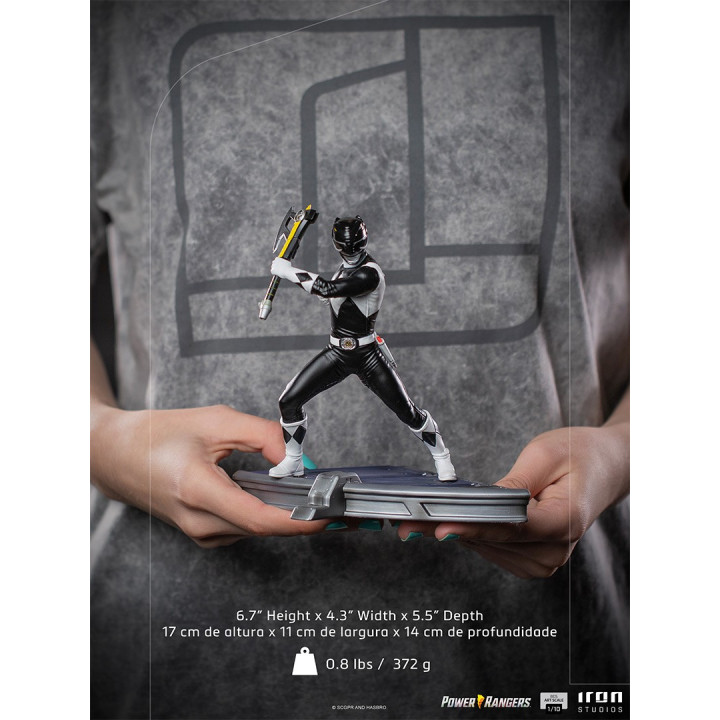 Black Ranger BDS Art Scale 1/10 - Power Rangers