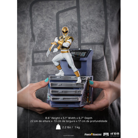 White Ranger BDS Art Scale 1/10 - Power Rangers