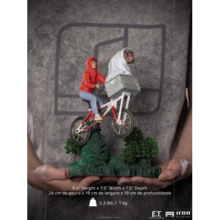 E.T. & Elliot - Art Scale 1/10 - E.T.