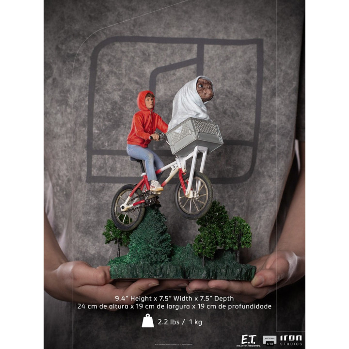 E.T. & Elliot - Art Scale 1/10 - E.T.