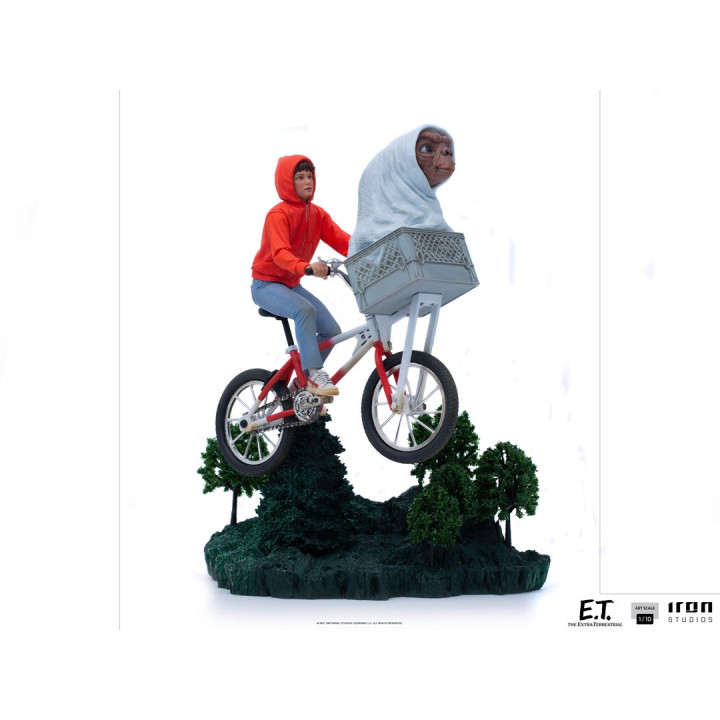E.T. & Elliot - Art Scale 1/10 - E.T.