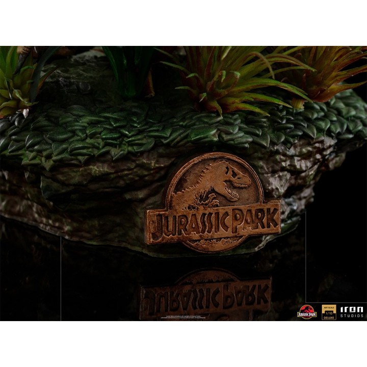 Just The Two Raptors Deluxe Art Scale 1/10 - Jurassic Park
