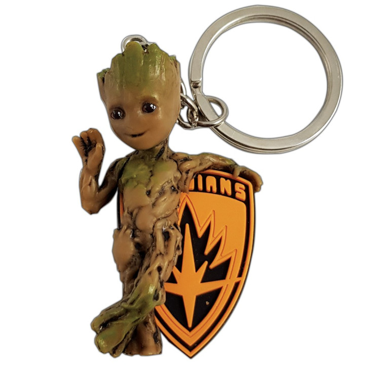 MARVEL PORTE-CLES - BABY GROOT PVC 