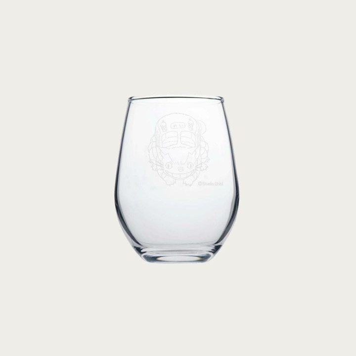 Verre gravé Chatbus - Mon Voisin Totoro