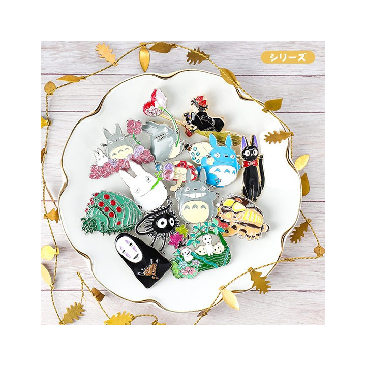 Broche Totoro blanc - Mon Voisin Totoro