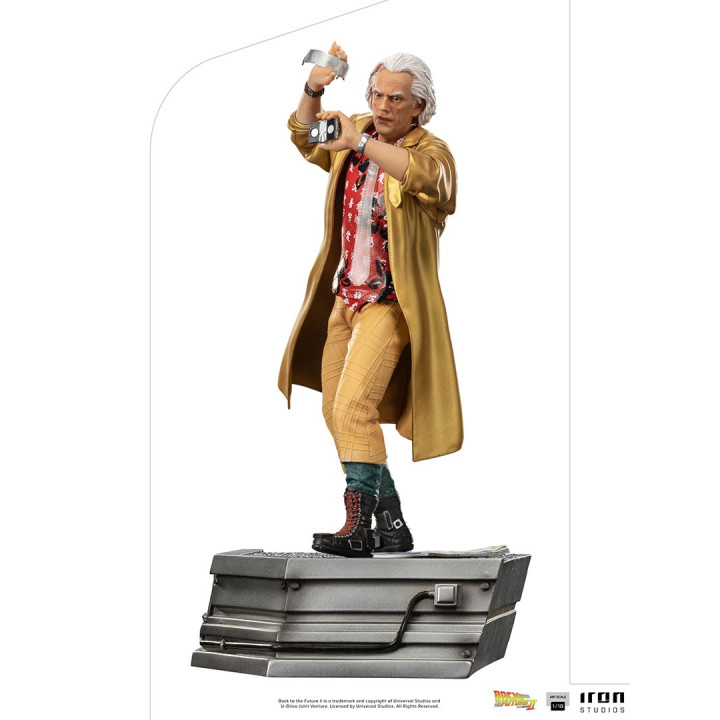 Doc Brown - Back to the Future Part II - Art Scale 1/10