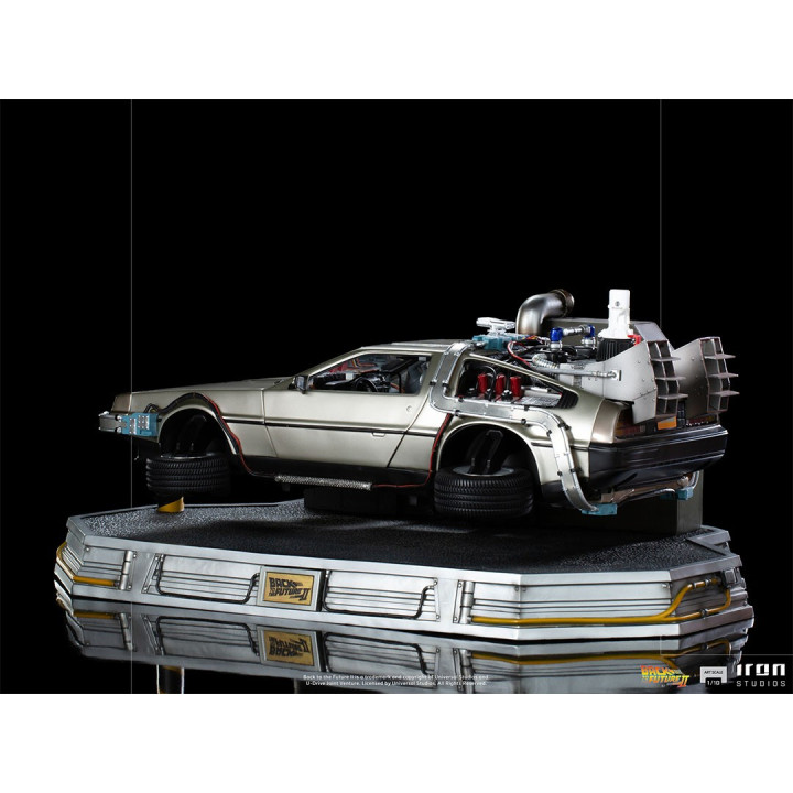 DeLorean Set Regular Version - Back to the Future Part II - Art Scale