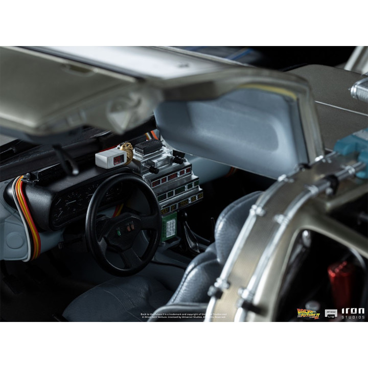 DeLorean Set Regular Version - Back to the Future Part II - Art Scale