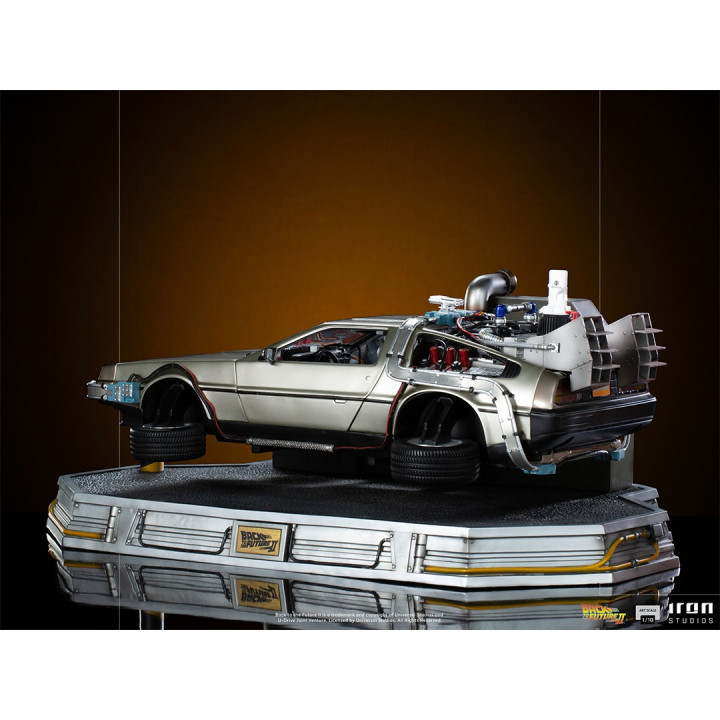 DeLorean Set Regular Version - Back to the Future Part II - Art Scale