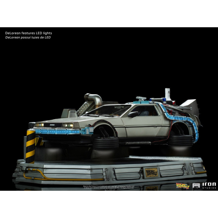 DeLorean Set Regular Version - Back to the Future Part II - Art Scale