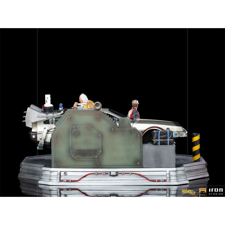 DeLorean Full Set Deluxe - Back to the Future Part II  Art Scale 1/10