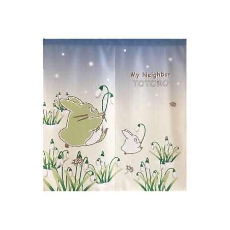 Rideaux Totoro Flocons de Neige - Mon Voisin Totoro