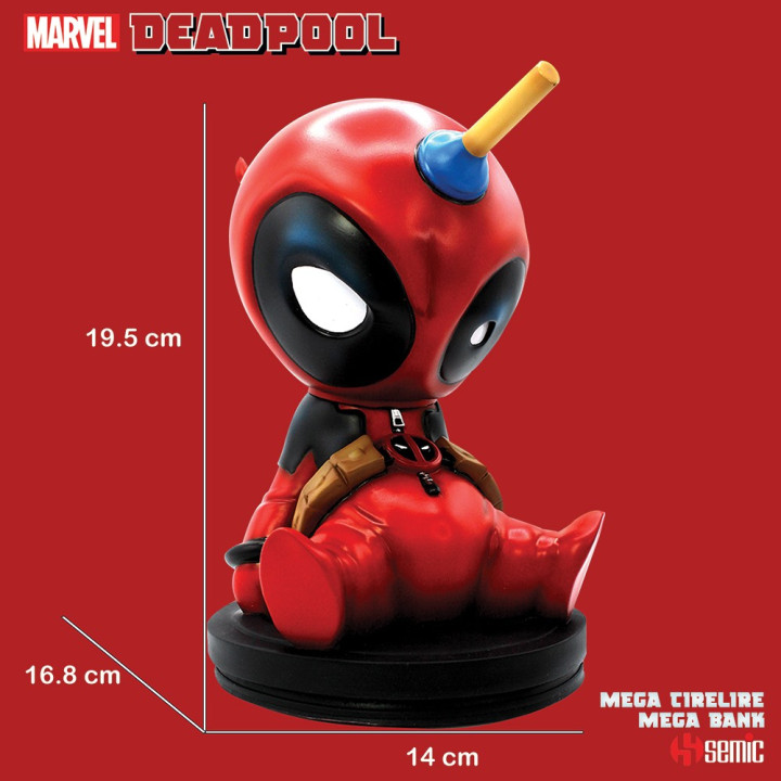 Mega Tirelire Deadpool - Marvel
