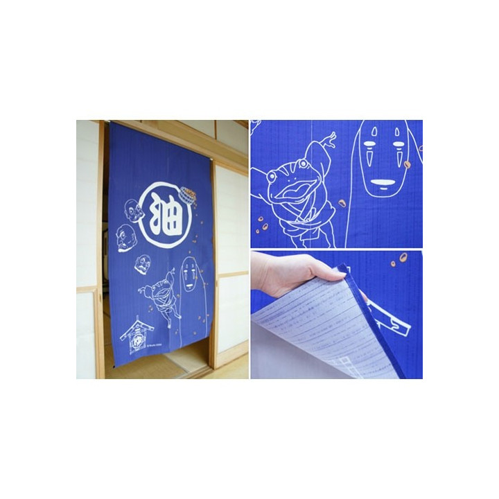 Rideaux Aburaya Bleu - Le Voyage de Chihiro