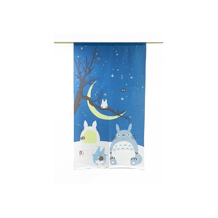 Rideaux Totoro Ciel D'Hiver - Mon Voisin Totoro
