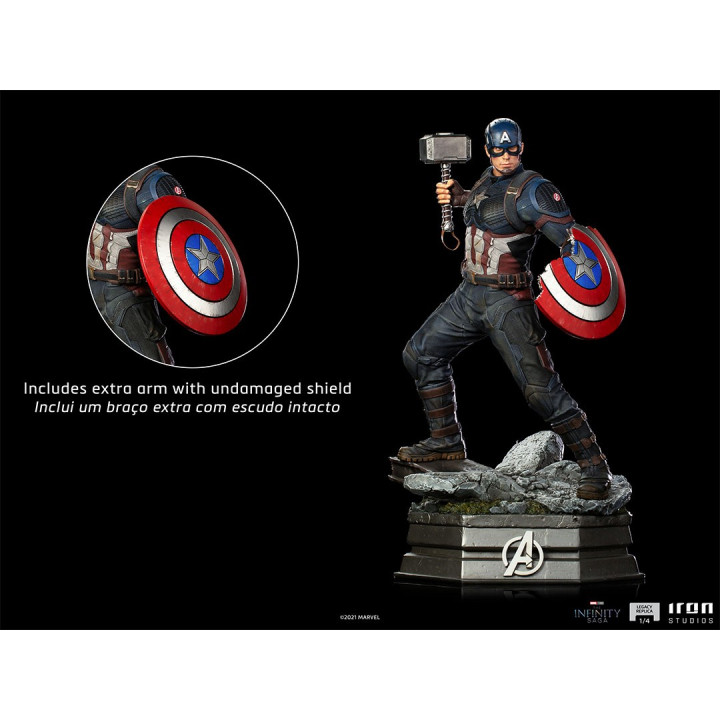 Captain America - Infinity Saga - Legacy Replica 1/4