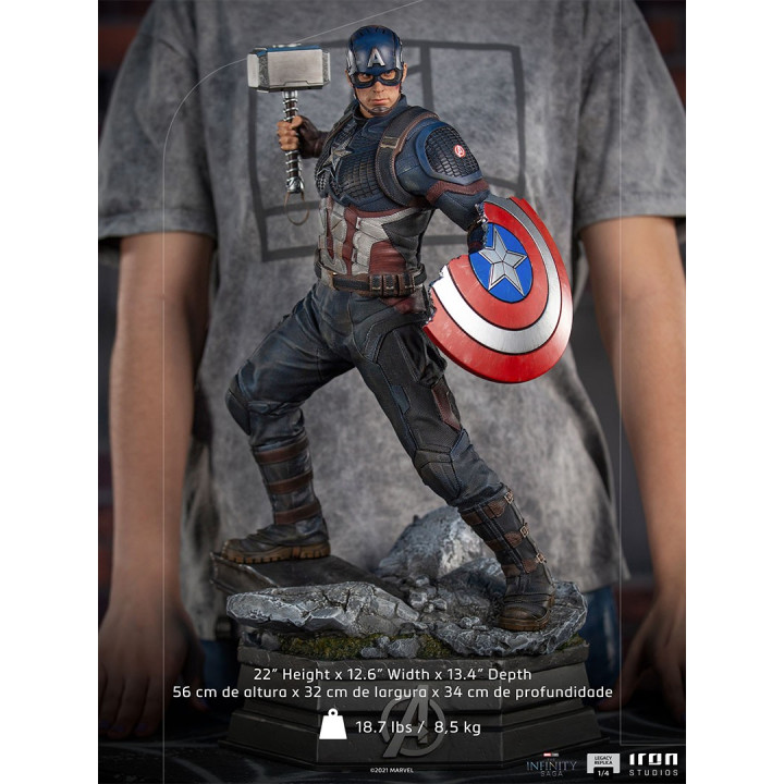 Captain America - Infinity Saga - Legacy Replica 1/4