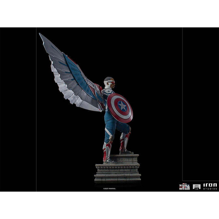Captain America Sam Wilson - Legacy Replica 1/4 - COMPLETE OP/CL