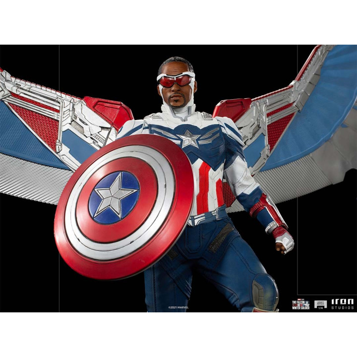 Captain America Sam Wilson - Legacy Replica 1/4 - COMPLETE OP/CL
