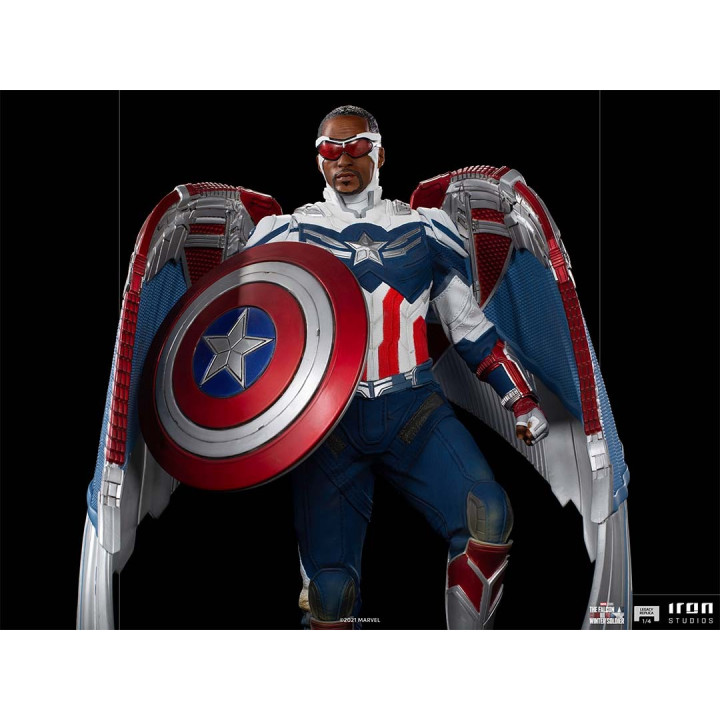 Captain America Sam Wilson - Legacy Replica 1/4 - COMPLETE OP/CL