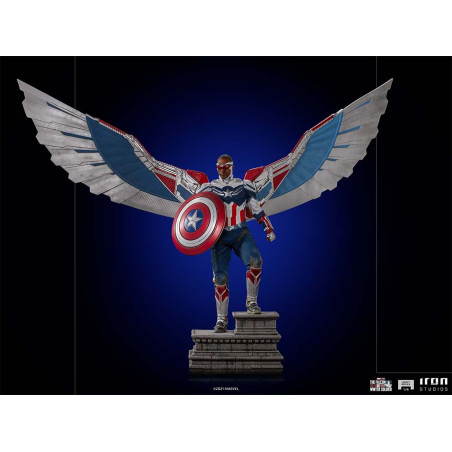 Captain America Sam Wilson - Legacy Replica 1/4 - COMPLETE OP/CL