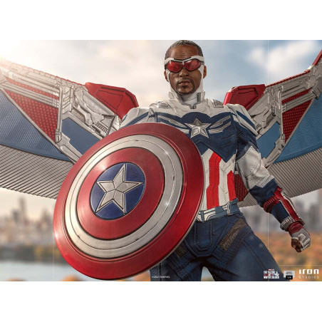Captain America Sam Wilson - Legacy Replica 1/4 - COMPLETE OP/CL