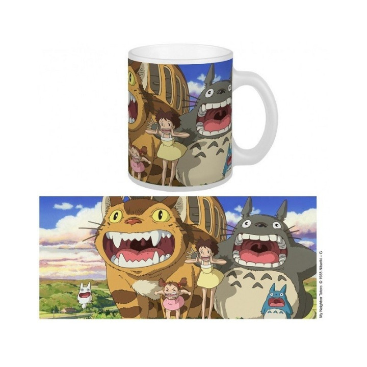 GHIBLI MUG 02 - NEKOBUS & TOTORO - MON VOISIN TOTORO
