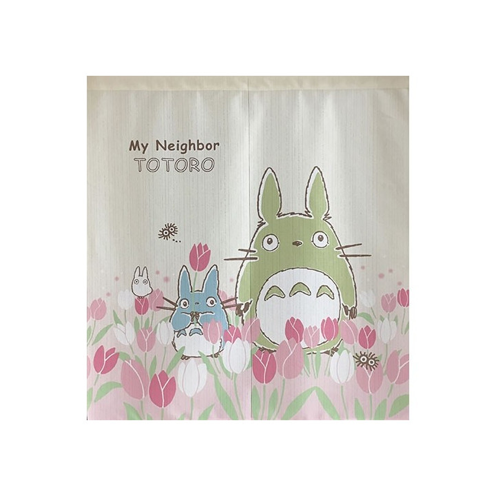 Rideaux Totoro Tulipes - Mon Voisin Totoro
