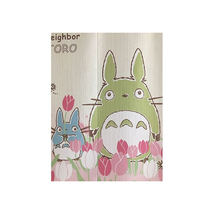 Rideaux Totoro Tulipes - Mon Voisin Totoro