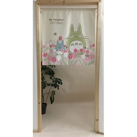 Rideaux Totoro Tulipes - Mon Voisin Totoro