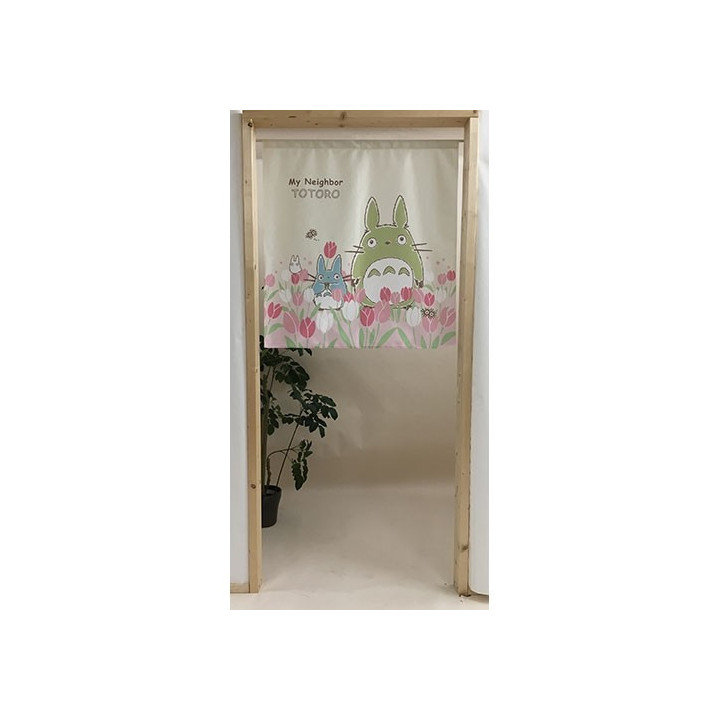 Rideaux Totoro Tulipes - Mon Voisin Totoro