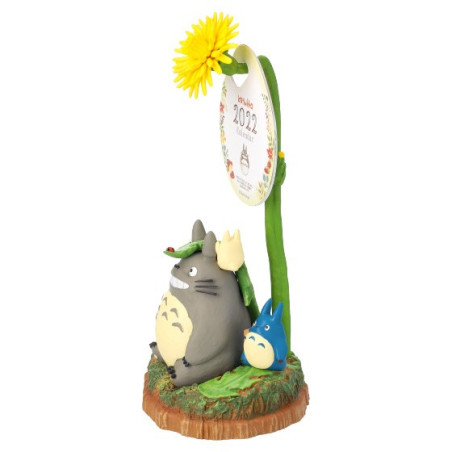 Statue Totoro et ses amis sous un pissenlit - Mon Voisin Totoro