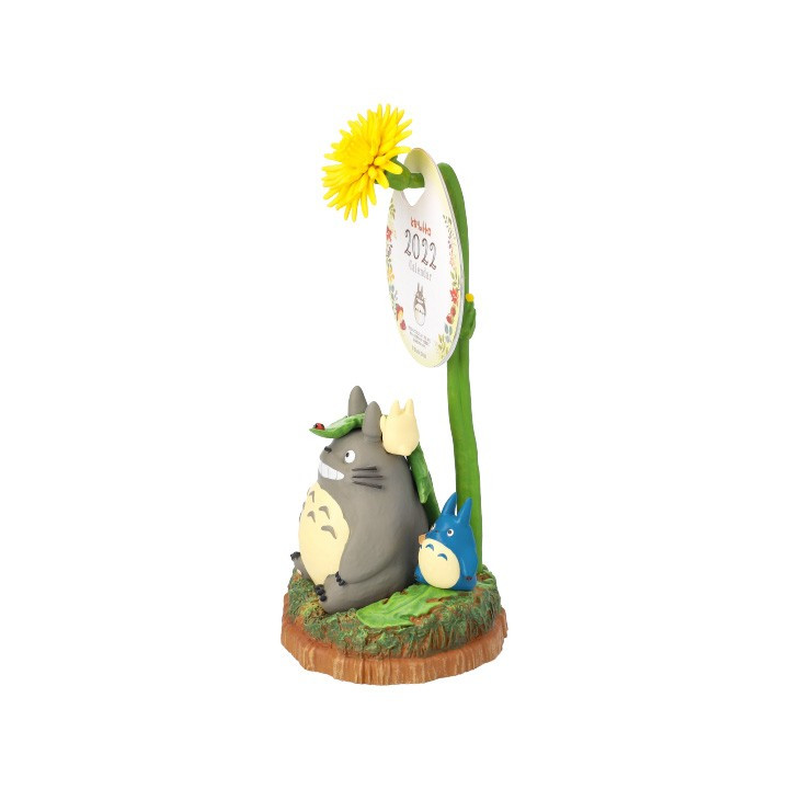 Statue Totoro et ses amis sous un pissenlit - Mon Voisin Totoro