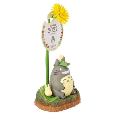 Statue Totoro et ses amis sous un pissenlit - Mon Voisin Totoro