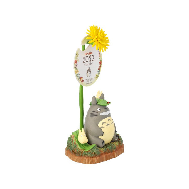 Statue Totoro et ses amis sous un pissenlit - Mon Voisin Totoro