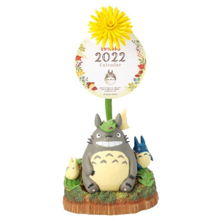 Statue Totoro et ses amis sous un pissenlit - Mon Voisin Totoro