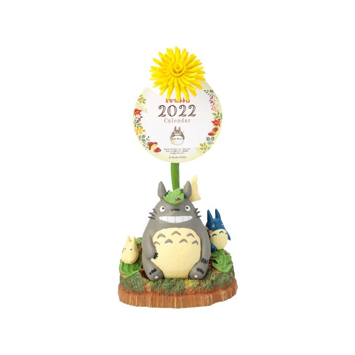 Statue Totoro et ses amis sous un pissenlit - Mon Voisin Totoro