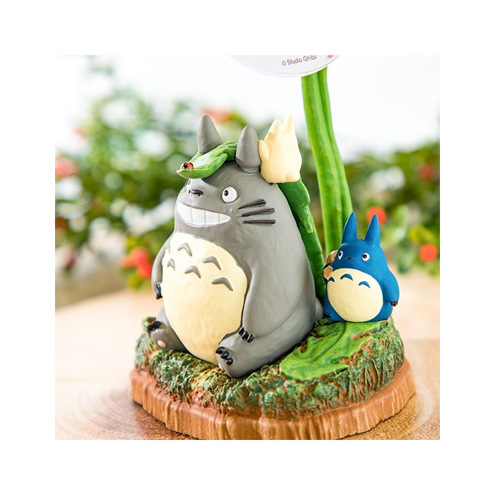 Statue Totoro et ses amis sous un pissenlit - Mon Voisin Totoro