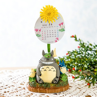 Statue Totoro et ses amis sous un pissenlit - Mon Voisin Totoro