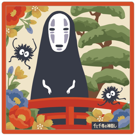 Mini-serviette No Face sur le pont 25 x 25 cm - Le Voyage de Chihiro