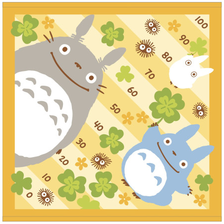Plaid Totoro trèfles 90 x 90 cm - Mon voisin Totoro