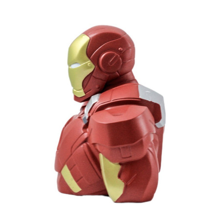 IRON MAN MARK VII DELUXE BUST BANK - MARVEL