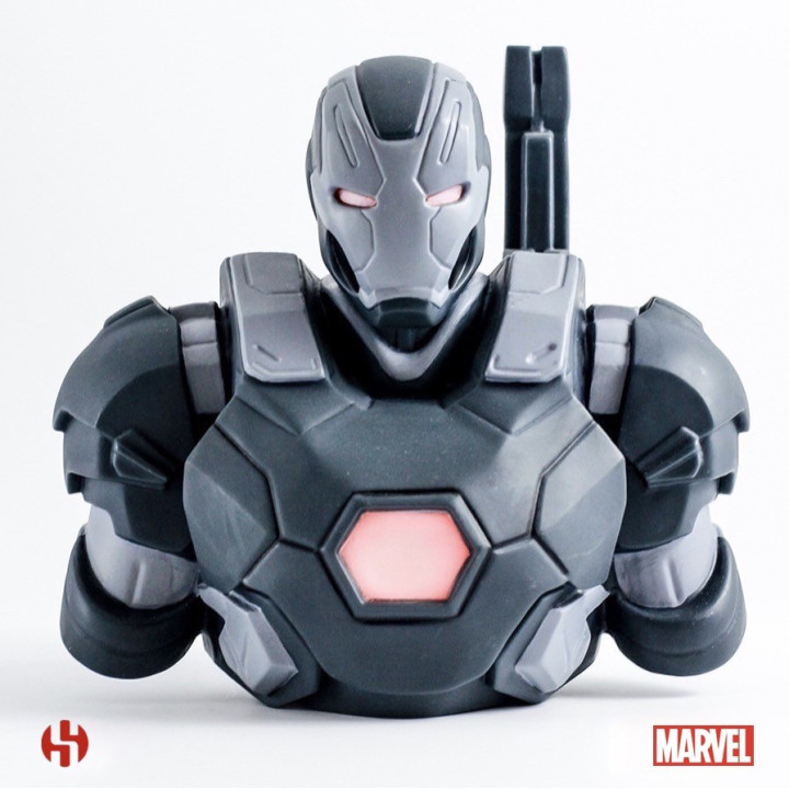 BUSTE TIRELIRE WAR MACHINE MARK III DELUXE - MARVEL 