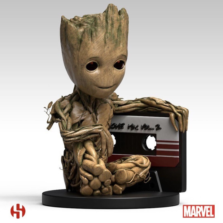 MEGA TIRELIRE GROOT DELUXE - MARVEL 