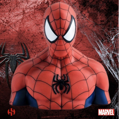 BUSTE TIRELIRE SPIDER-MAN DELUXE  - MARVEL